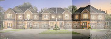 The Walnut new home model plan at the Amber Woods by Stanford Homes in Brampton