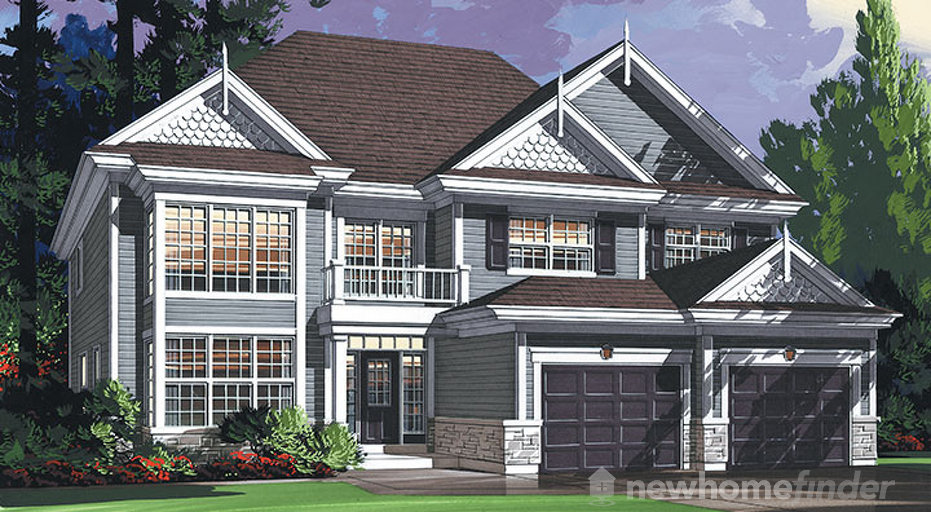 Annapolis floor plan at Fernbank Crossing by Phoenix Homes in Kanata, Ontario