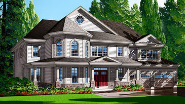 The Cardinal Point new home model plan at the White Tail Ridge by Phoenix Homes in Almonte