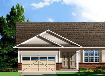 The Lyra new home model plan at the Shadow Ridge by Phoenix Homes in Greely