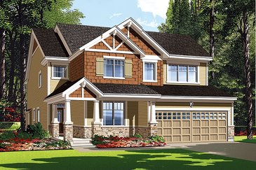 The Southhampton new home model plan at the Half Moon Bay by Mattamy Homes in Barrhaven