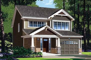 The Atrium new home model plan at the Half Moon Bay by Mattamy Homes in Barrhaven