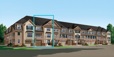 The Berryhurst new home model plan at the Half Moon Bay by Mattamy Homes in Barrhaven