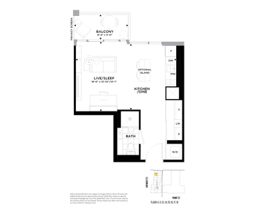 The 392 new home model plan at the Minto Westside by Minto Communities in Toronto