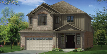 The Willowdale new home model plan at the Whiting Creek by Capital Homes in Ingersoll