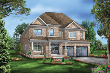 The Easton 1 new home model plan at the Mountainview Heights by Starlane Home Corporation in Waterdown