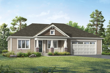 The Birch new home model plan at the White Pines by Mattamy Homes in Bracebridge