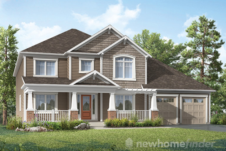 Tamarack floor plan at White Pines by Mattamy Homes in Bracebridge, Ontario