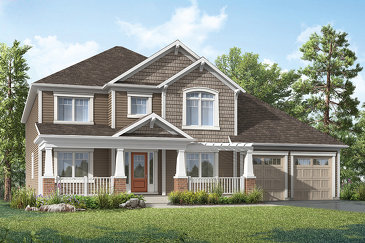 The Tamarack new home model plan at the White Pines by Mattamy Homes in Bracebridge