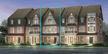 The A Y Jackson new home model plan at the Kleinburg Summit by Mattamy Homes in Vaughan