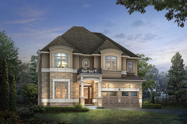 The Osprey new home model plan at the Kleinburg Summit by Mattamy Homes in Vaughan