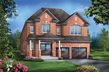 The Rosewood 7 new home model plan at the Mountainview Heights (GP) by Greenpark in Waterdown