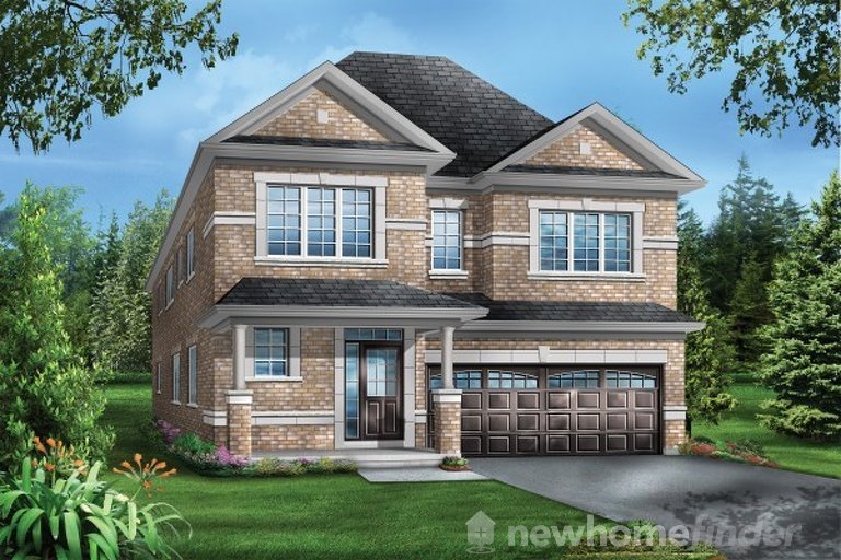 Fleming floor plan at Mountainview Heights (GP) by Greenpark in Waterdown, Ontario