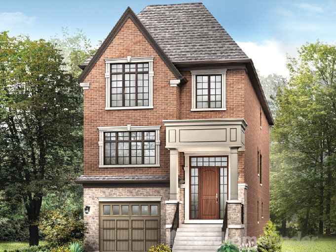 Fitzgerald floor plan at Glen Agar by Minto Communities in Etobicoke, Ontario