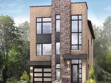 The Fitzroy new home model plan at the Glen Agar by Minto Communities in Etobicoke