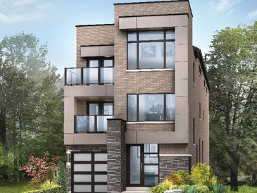 The Fitzsimmon new home model plan at the Glen Agar by Minto Communities in Etobicoke