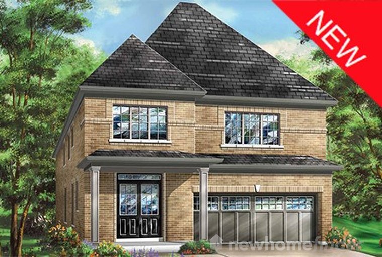Woodview floor plan at Cobblestones South by Fieldgate Homes in Brampton, Ontario