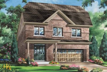 The Emerald new home model plan at the Cobblestones South by Fieldgate Homes in Brampton