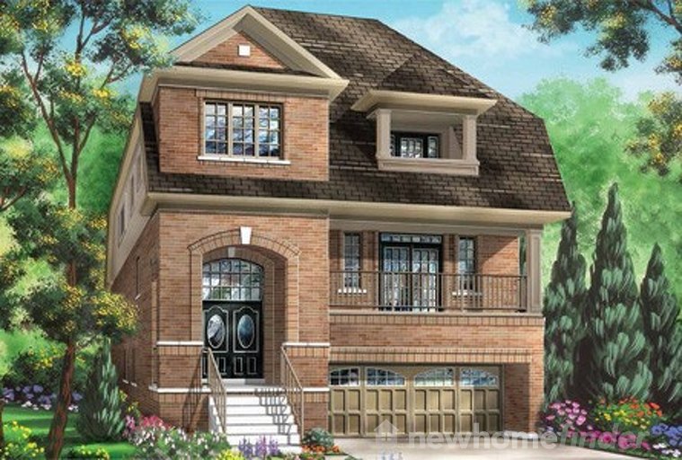 Ruby floor plan at Cobblestones South by Fieldgate Homes in Brampton, Ontario