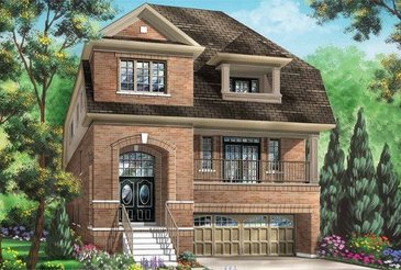 The Ruby new home model plan at the Cobblestones South by Fieldgate Homes in Brampton