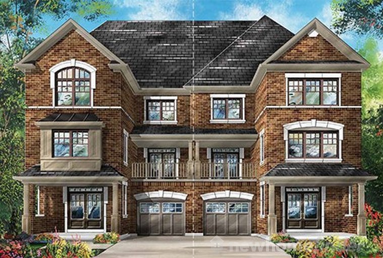 Carnation floor plan at Richlands by Fieldgate Homes in Richmond Hill, Ontario