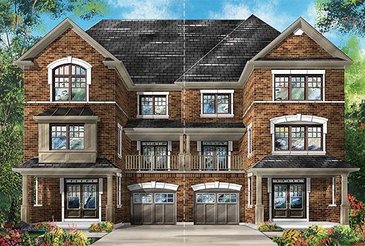 The Carnation new home model plan at the Richlands by Fieldgate Homes in Richmond Hill