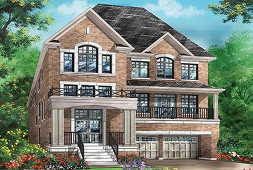 The Violet new home model plan at the Richlands by Fieldgate Homes in Richmond Hill