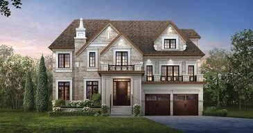 The Dartmouth new home model plan at the Ivy Hall Estates by CountryWide Homes in Toronto