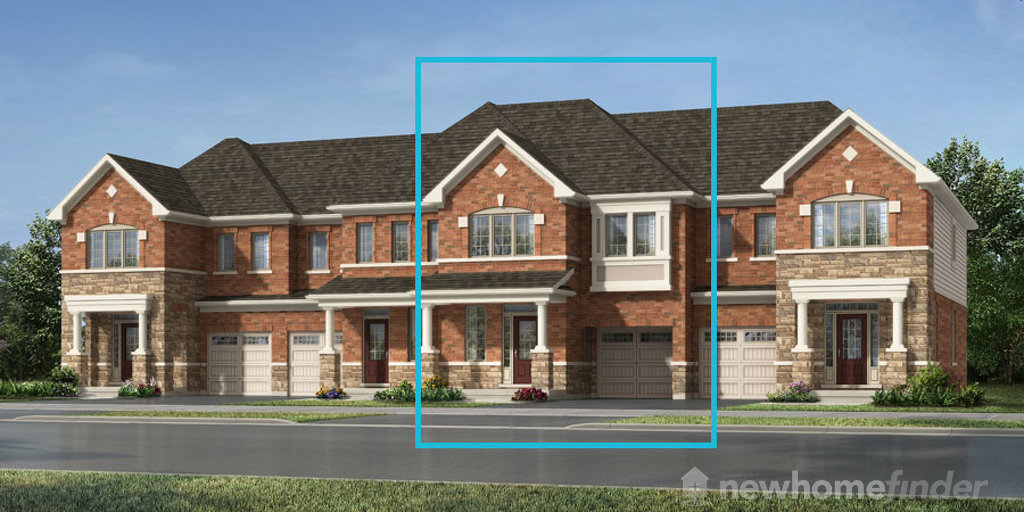 Shady Lane floor plan at Mount Pleasant North by Mattamy Homes in Brampton, Ontario