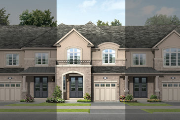 The Cobalt A new home model plan at the Tiffany Hill by Rosehaven Homes in Ancaster