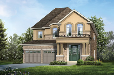 The Diamond A new home model plan at the Tiffany Hill by Rosehaven Homes in Ancaster