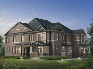 The Easthaven new home model plan at the Beechwood by Paradise Developments in Brampton