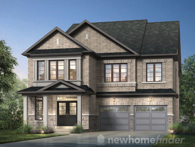 Norwich floor plan at Beechwood by Paradise Developments in Brampton, Ontario