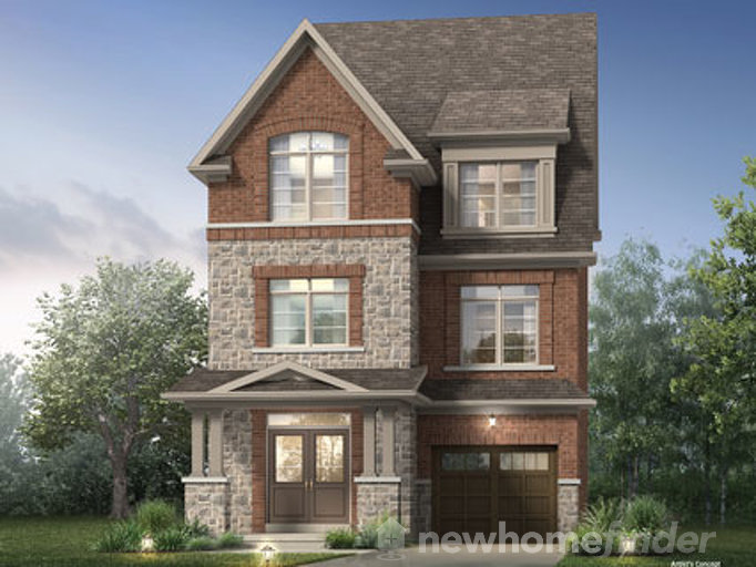 Kendall floor plan at Whitby Meadows (Pa) by Paradise Developments in Whitby, Ontario