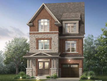 The Kendall new home model plan at the Whitby Meadows (Pa) by Paradise Developments in Whitby