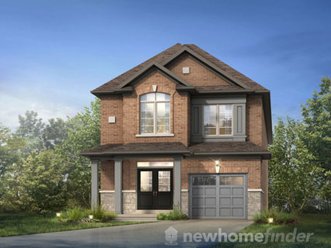 Graham Mod floor plan at Whitby Meadows (Pa) by Paradise Developments in Whitby, Ontario