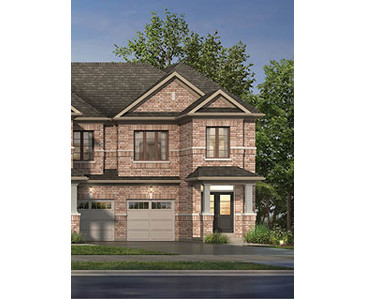 The Edgemont new home model plan at the High Point by Paradise Developments in Brampton