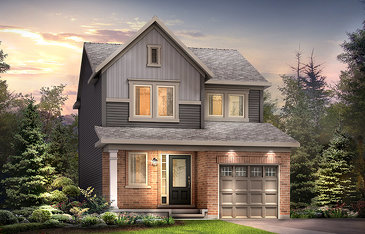 The Bellevue new home model plan at the Avalon Encore by Minto Communities in Ottawa