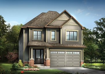 The Brierwood new home model plan at the Mahogany by Minto Communities in Manotick