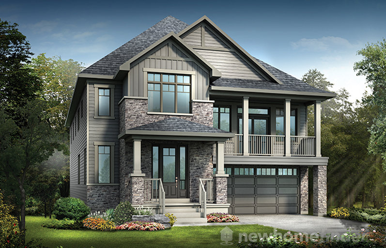 Noble floor plan at Mahogany by Minto Communities in Manotick, Ontario