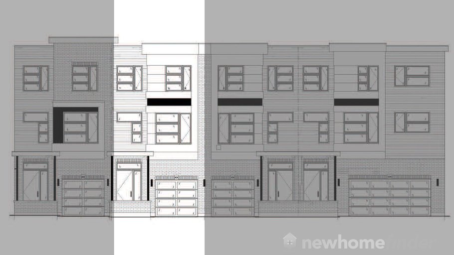 Unit 71 floor plan at Gallery Towns by Granite Homes in Guelph, Ontario