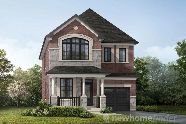 Ocean floor plan at Springwater by Mattamy Homes in Markham, Ontario