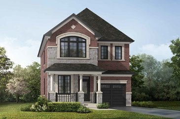 The Ocean new home model plan at the Springwater by Mattamy Homes in Markham
