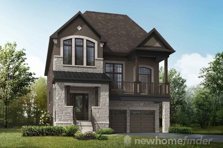 Orchid floor plan at Springwater by Mattamy Homes in Markham, Ontario