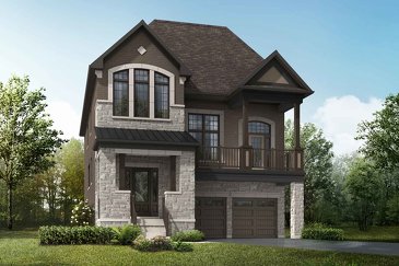 The Orchid new home model plan at the Springwater by Mattamy Homes in Markham