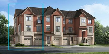 The Stonebridge Corner new home model plan at the The Nine by Mattamy Homes in Mississauga