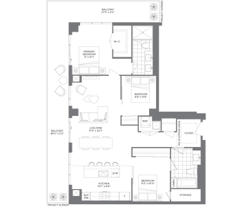 The Aqua new home model plan at the Vita on the Lake by Mattamy Homes in Toronto