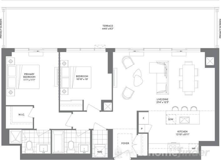 V2 05T floor plan at Vita Two by Mattamy Homes in Toronto, Ontario