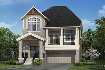 The Thorndale new home model plan at the Wildflower Crossing by Mattamy Homes in Kitchener
