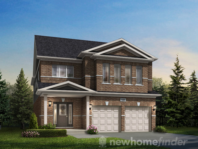 Hail floor plan at The Glade by Fusion Homes in Guelph, Ontario
